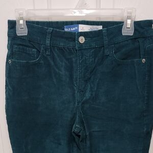 Old Navy High Rise Green Jeans